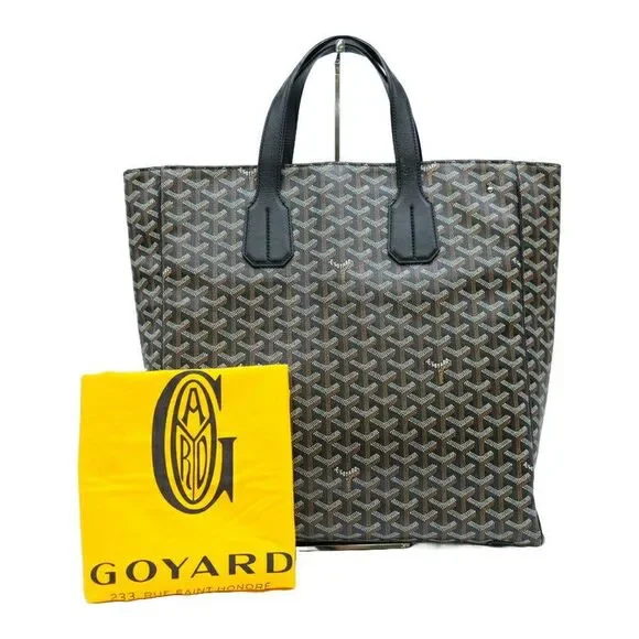 Goyard | Bags | Goyard Sac Voltaire Tote Bag Black Leather | Poshmark